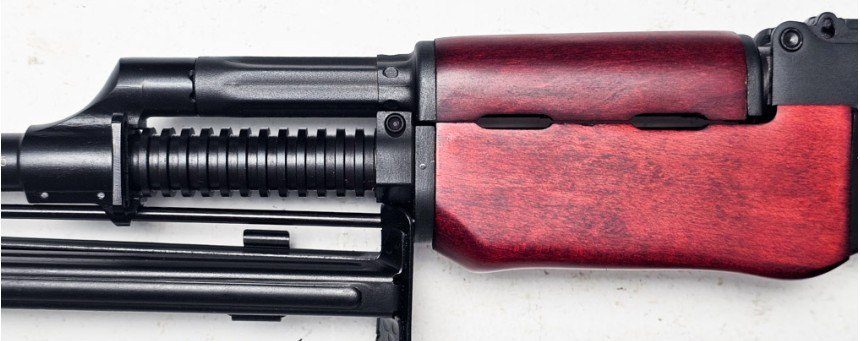 Muzzle and front sight