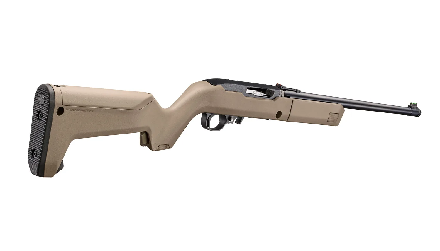 Ruger 10/22 Takedown FDE, three-quarter view