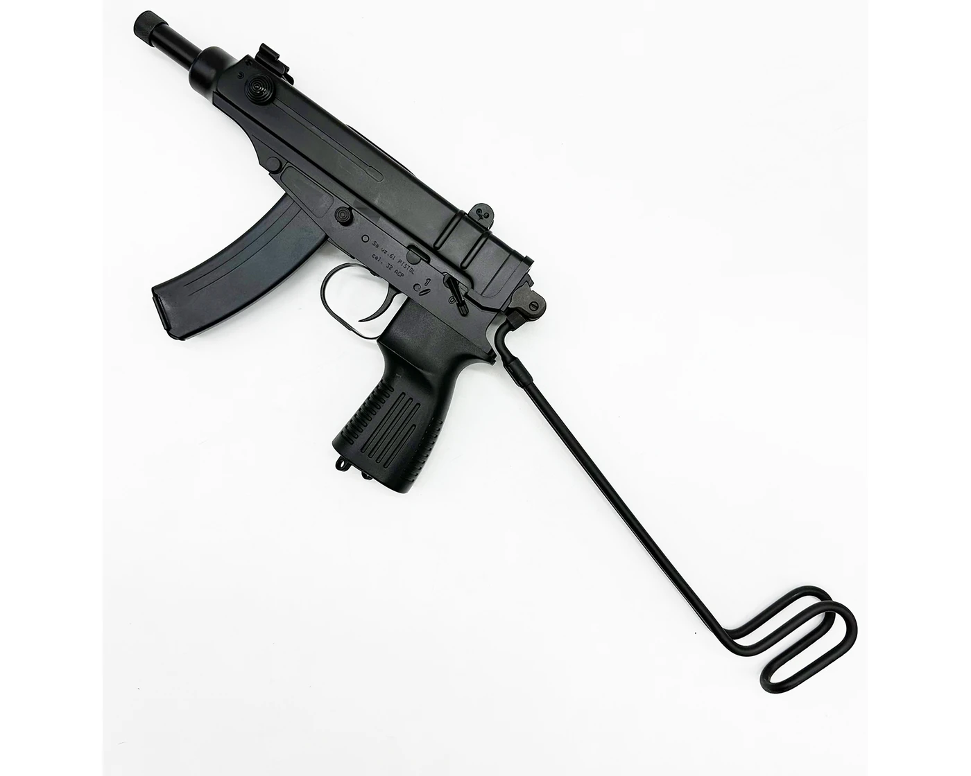 Sa vz. 61 Škorpion with the folding wire stock extended